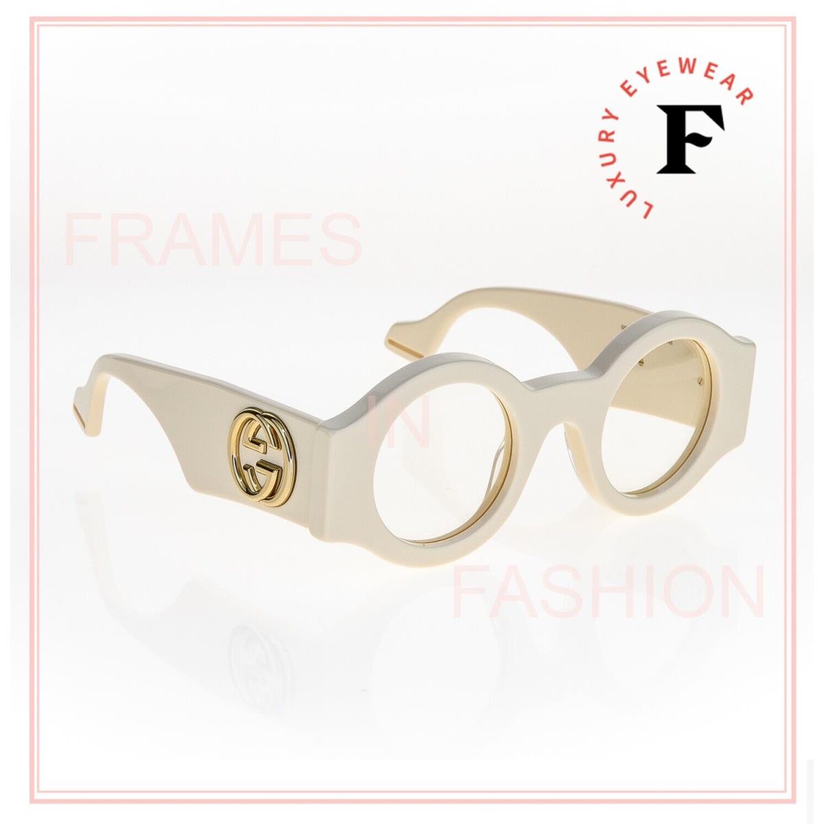 Gucci sunglasses  - 002 , Ivory Frame, Clear Lens