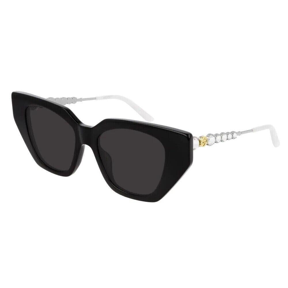 Gucci Sunglasses GG0641S 001 Black Silver/grey Lens Fashion Design 53mm