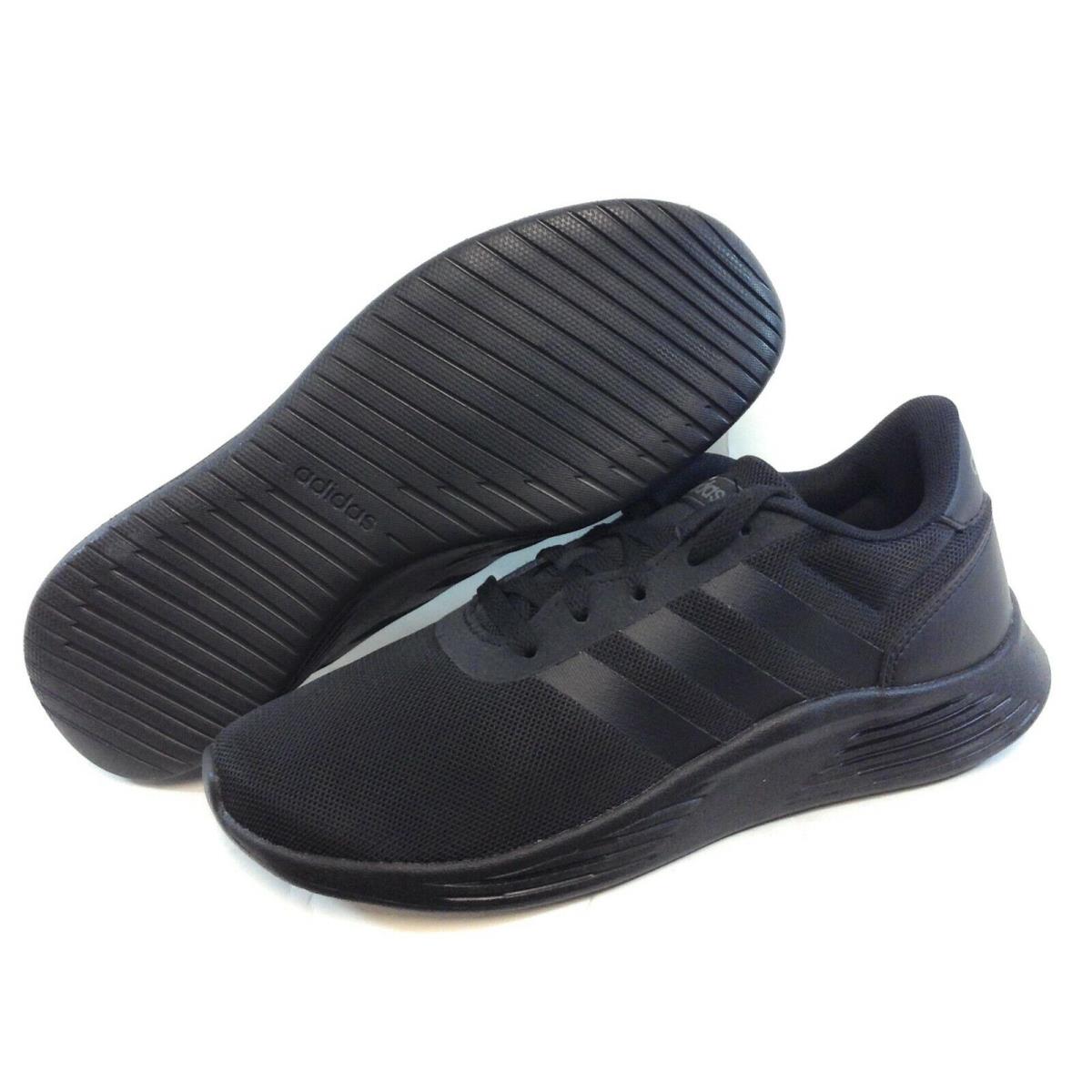 Youth Boys Girls Kids Adidas Lite Racer 2.0 EH1426 Black Athletic Sneakers Shoes - Black