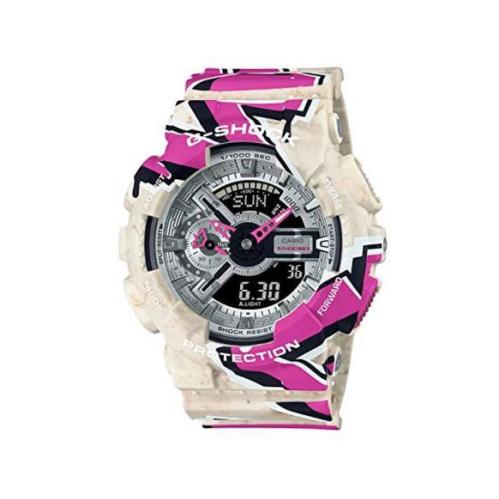 Casio G-shock Analog/digital Multicolor Resin Watch GA-110SS-1A / GA110SS-1A