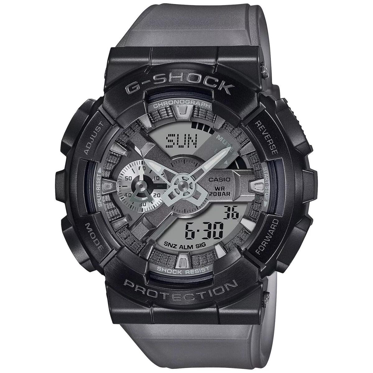 Casio Gm110MF-1A Men`s Midnight Fog Ana-digi Alarm Chronograph G Shock Watch