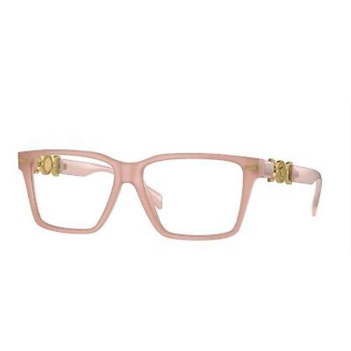 Versace Eyeglasses VE3335 5405 56mm Opal Pink / Demo Lens