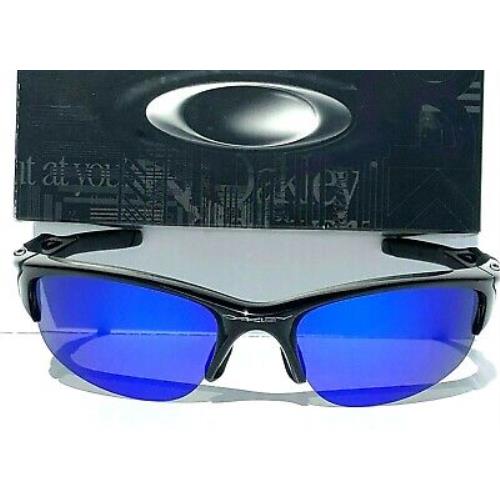 Oakley sunglasses Half Jacket - Black Frame, Blue Lens