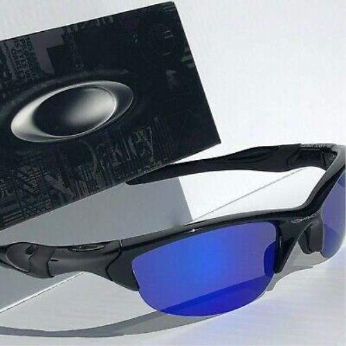 Oakley sunglasses Half Jacket - Black Frame, Blue Lens