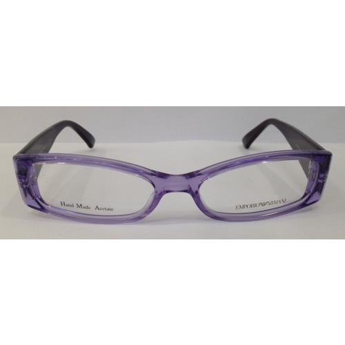 Emporio Armani EA 9835 6X5 Purple Eyeglasses Petite Fit Acetate Frame 51-16-135