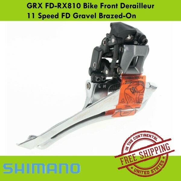 Shimano Grx FD-RX810 Bike Front Derailleur 11 Speed FD Gravel Brazed-on