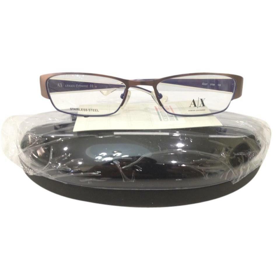 Armani Exchange AX227 0Y86 Rose Purple Metal Eyeglasses Petite Frame 50-17-135