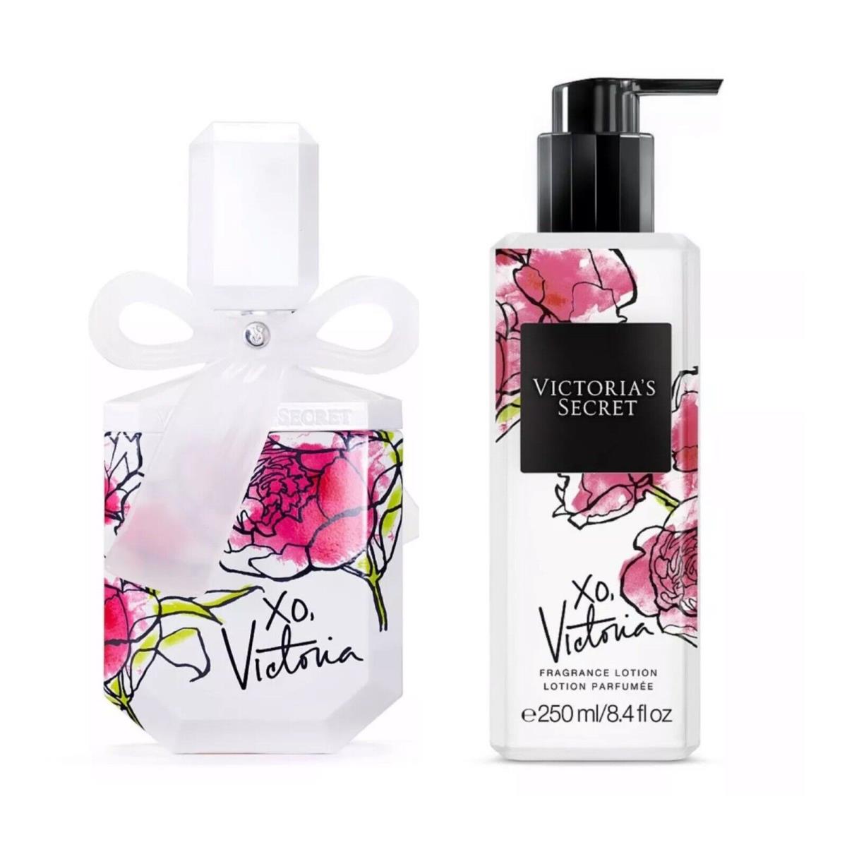 Victoria`s Secret XO Victoria Eau de Parfum 1.7 Fl.oz. and Fragrance Lotion