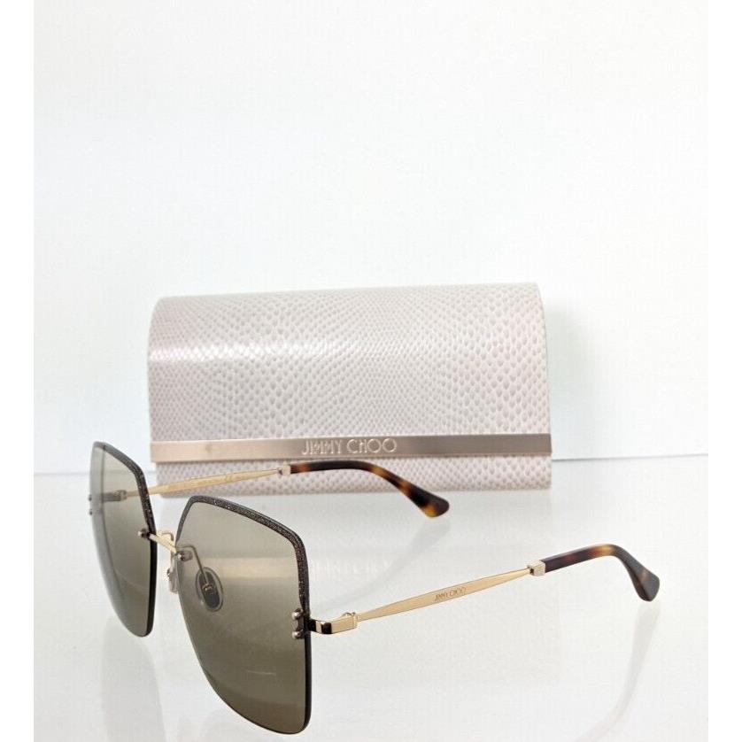 Jimmy Choo Sunglasses Tavi/s 01QHA Gold 60mm Frame Tavi