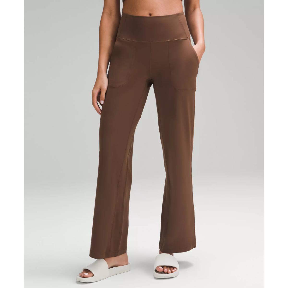 Lululemon Align High-rise Wide-leg Pant 31 Retail Java