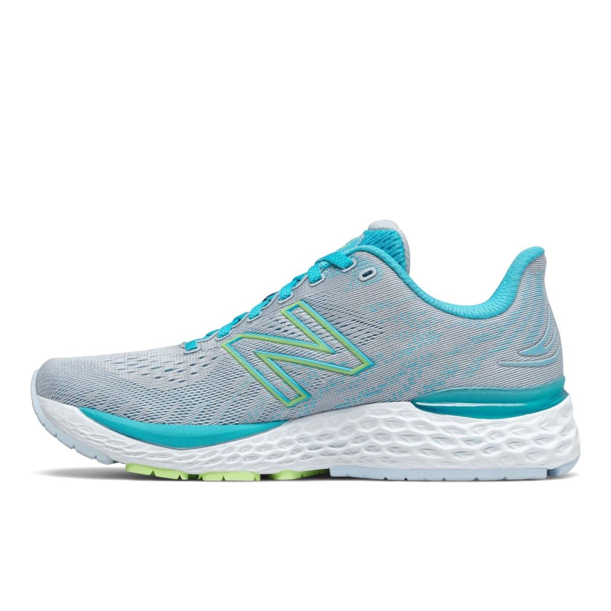 New Balance Fresh Foam 880v11 Women`s Running Shoes US 5 Grey/sky W880S11