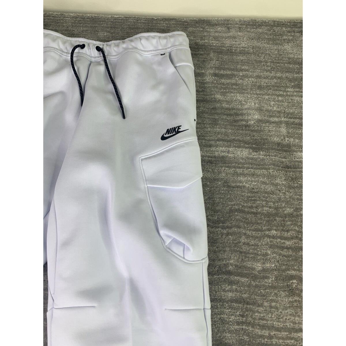 Nike Sportswear Tech Fleece Utility Jogger Mens Sz Large Football Grey/white