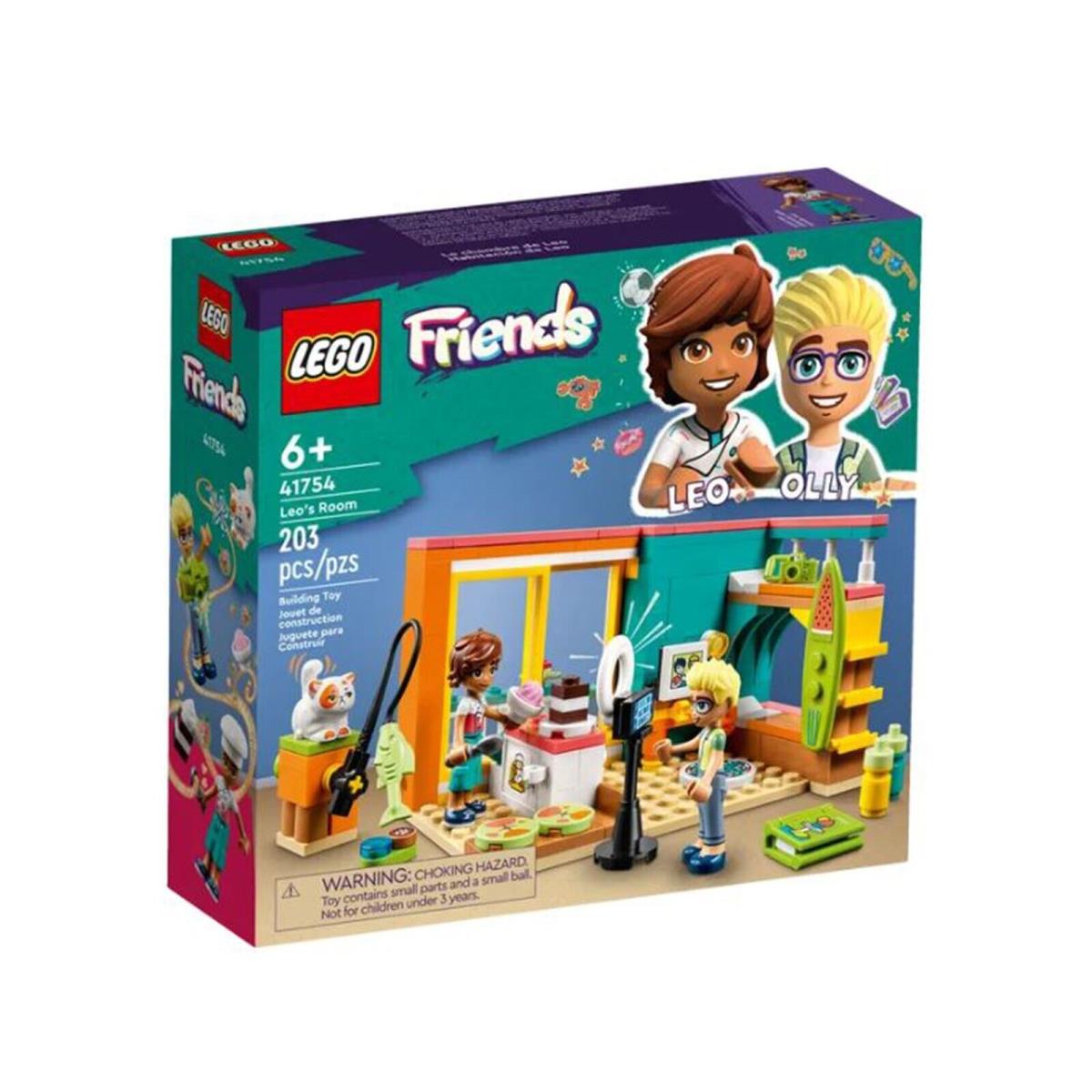Lego Friends Leo`s Room Building Set 41754 IN Stock