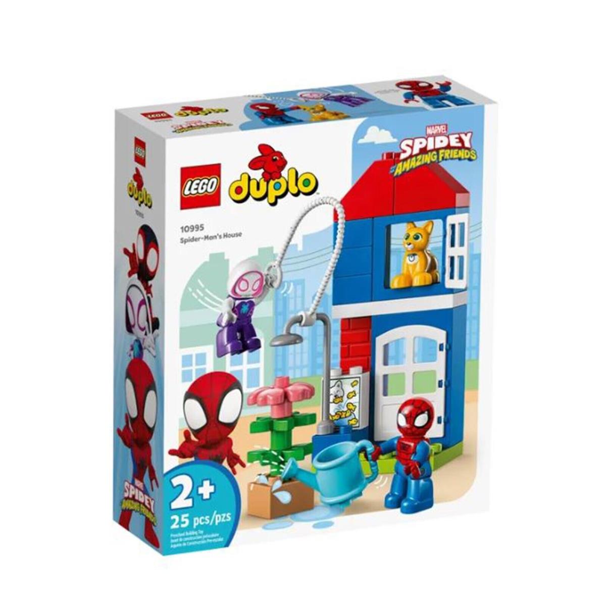 Lego Duplo Marvel Spider-man`s House Building Set 10995 IN Stock