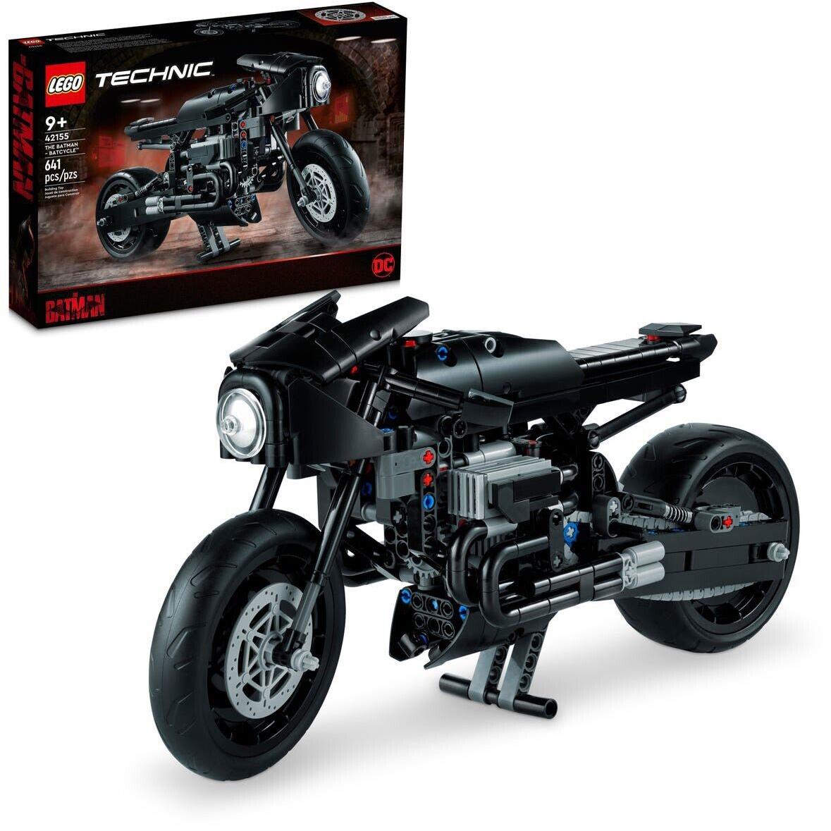 Lego Technic The Batman Batcycle 641 Pieces Motorcycle Model Toy
