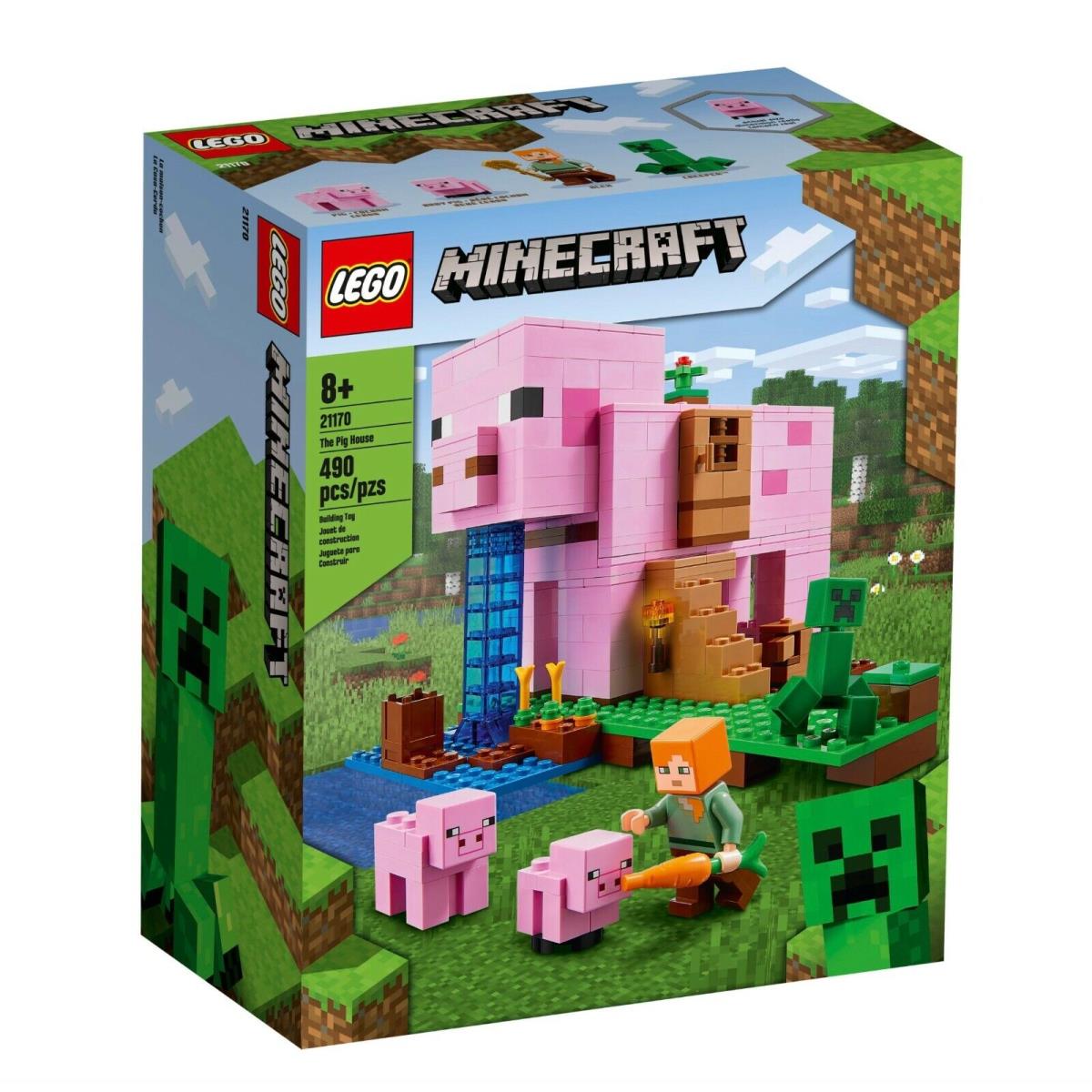 Lego Minecraft The Pig House 21170 2021 Release Ready TO Ship