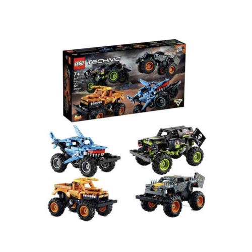 Lego Technic Monster Jam Quad Pack 66712 Monster Jam Collection 949 Pcs 4 Trucks