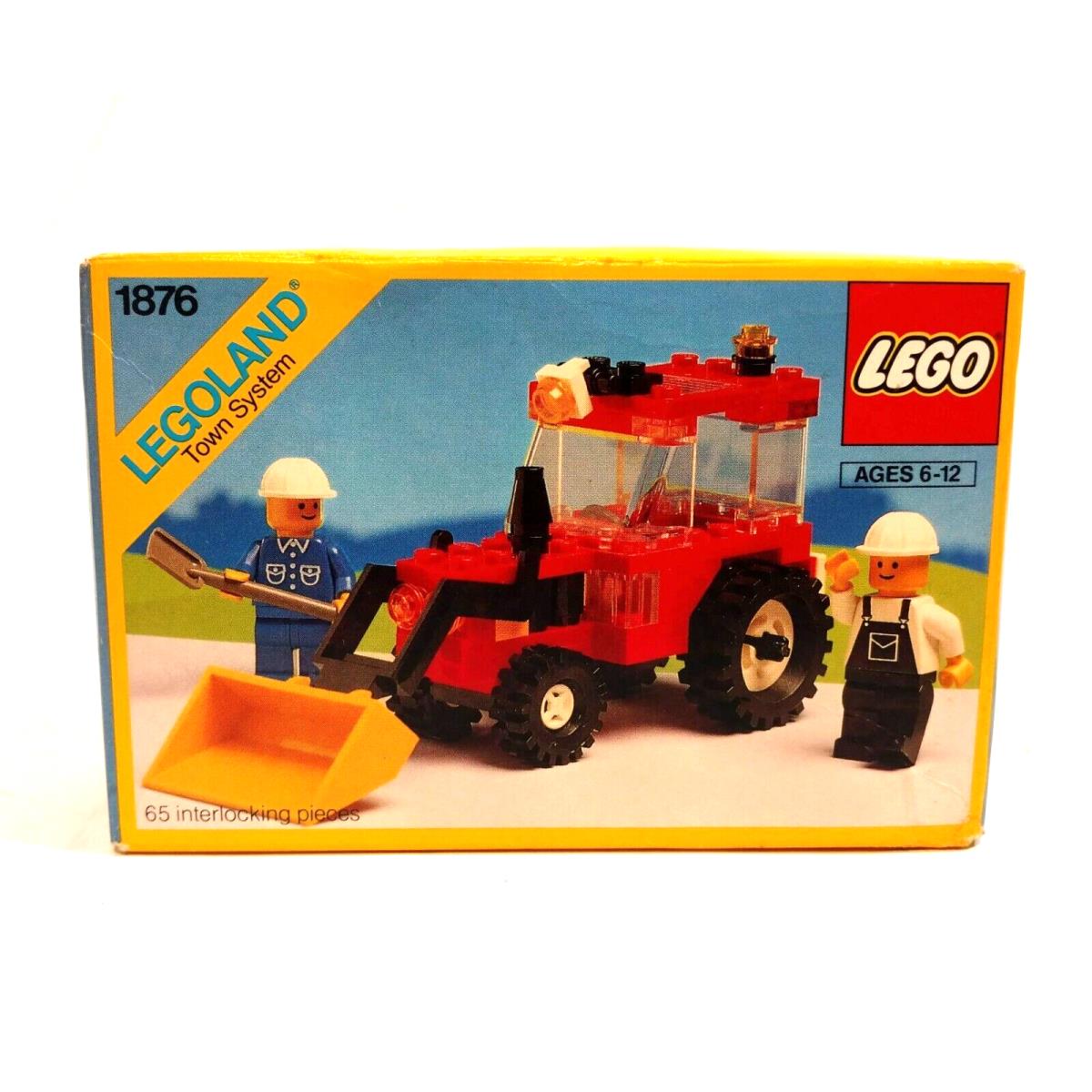 1990 Lego Legoland Town Soil Scooper 1876