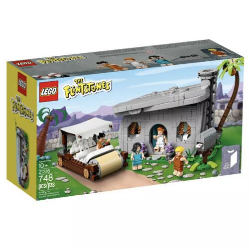 Lego Ideas The Flintstones 21316 Box Retired Set