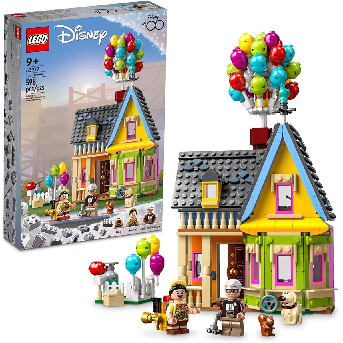 Lego Disney Pixar Up House Movie 100 Celebration Building Toy 598 Pcs High Fly