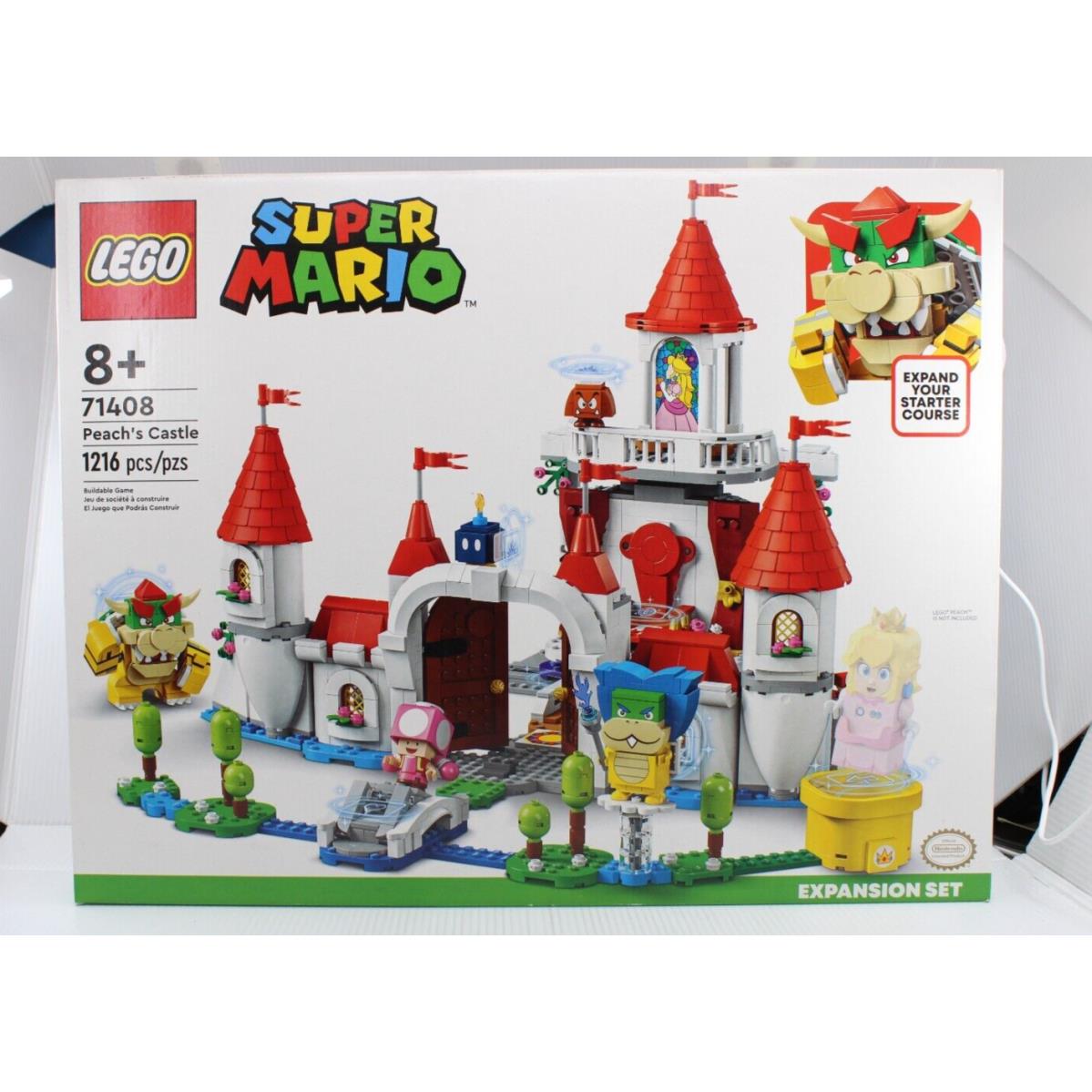 A2 Lego Super Mario Peach`s Castle 71408 Complete Expansion Set