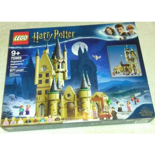 Lego Harry Potter Hogwarts Astronomy Tower 75969 Retired 8 Figure Set