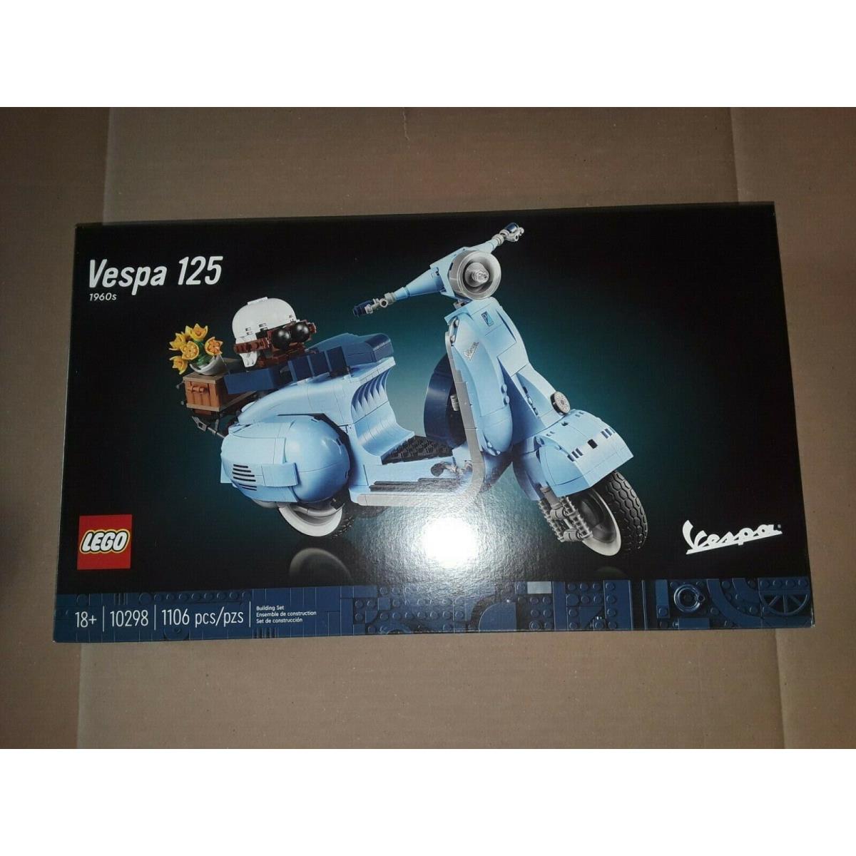 Lego Icons 10298 Vespa 125 New/ Sealed/ Positive FB Fast