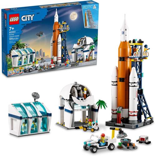 Lego City Rocket Launch Center 60351 Building Toy Set Nasa-inspired Space