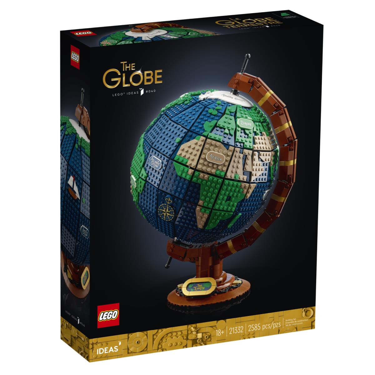 Lego 21332 Ideas The Globe Gift-free Immediate Shipping