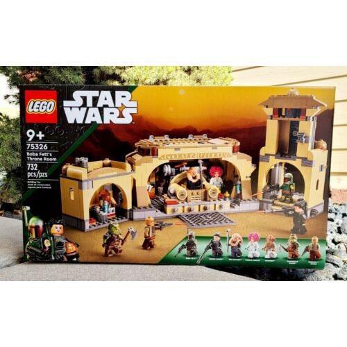 Lego 75326 Star Wars Boba Fett s Throne Room Set Fennec Shand Jabba