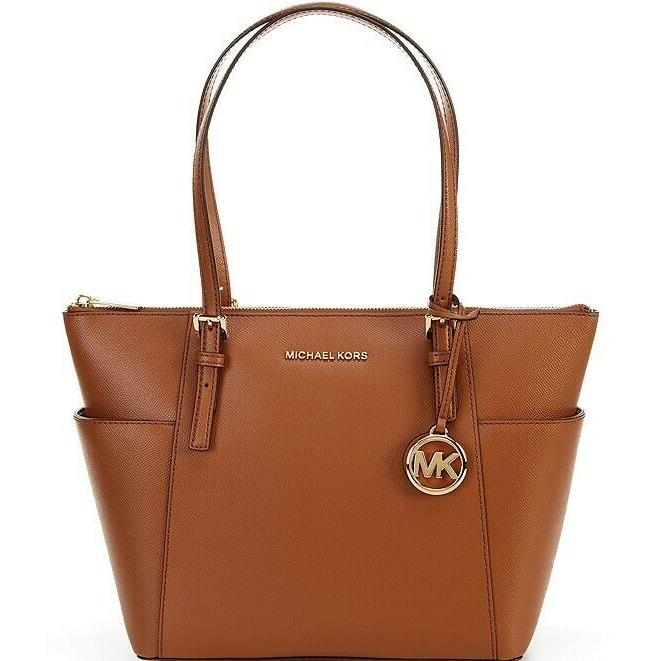 Michael Kors Top Zip Tote Leather Shoulder Handbag