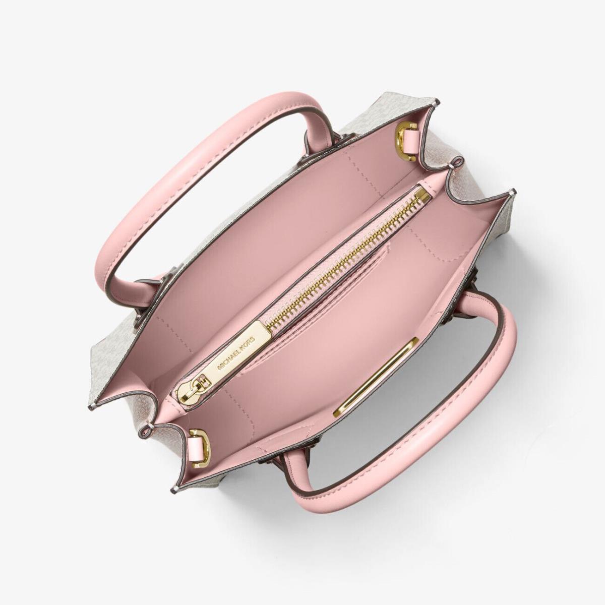 Michael Kors  bag  Mercer - Pink Handle/Strap, Gold Hardware, Vanilla Powder Blush Exterior 7