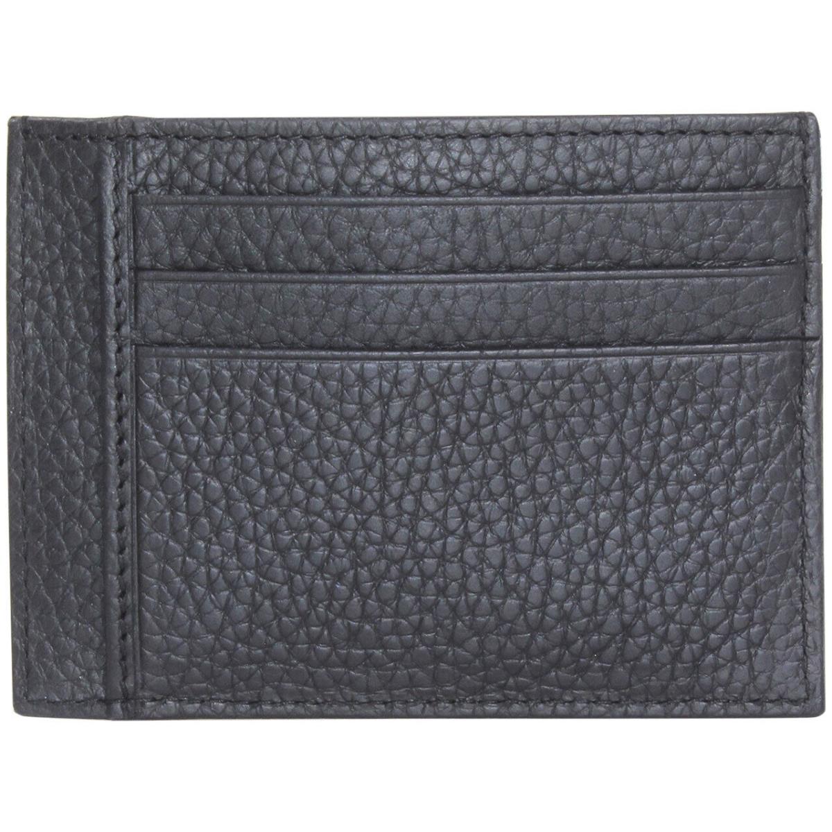 Hugo Boss Men`s Crosstown Wallet Card Holder Leather