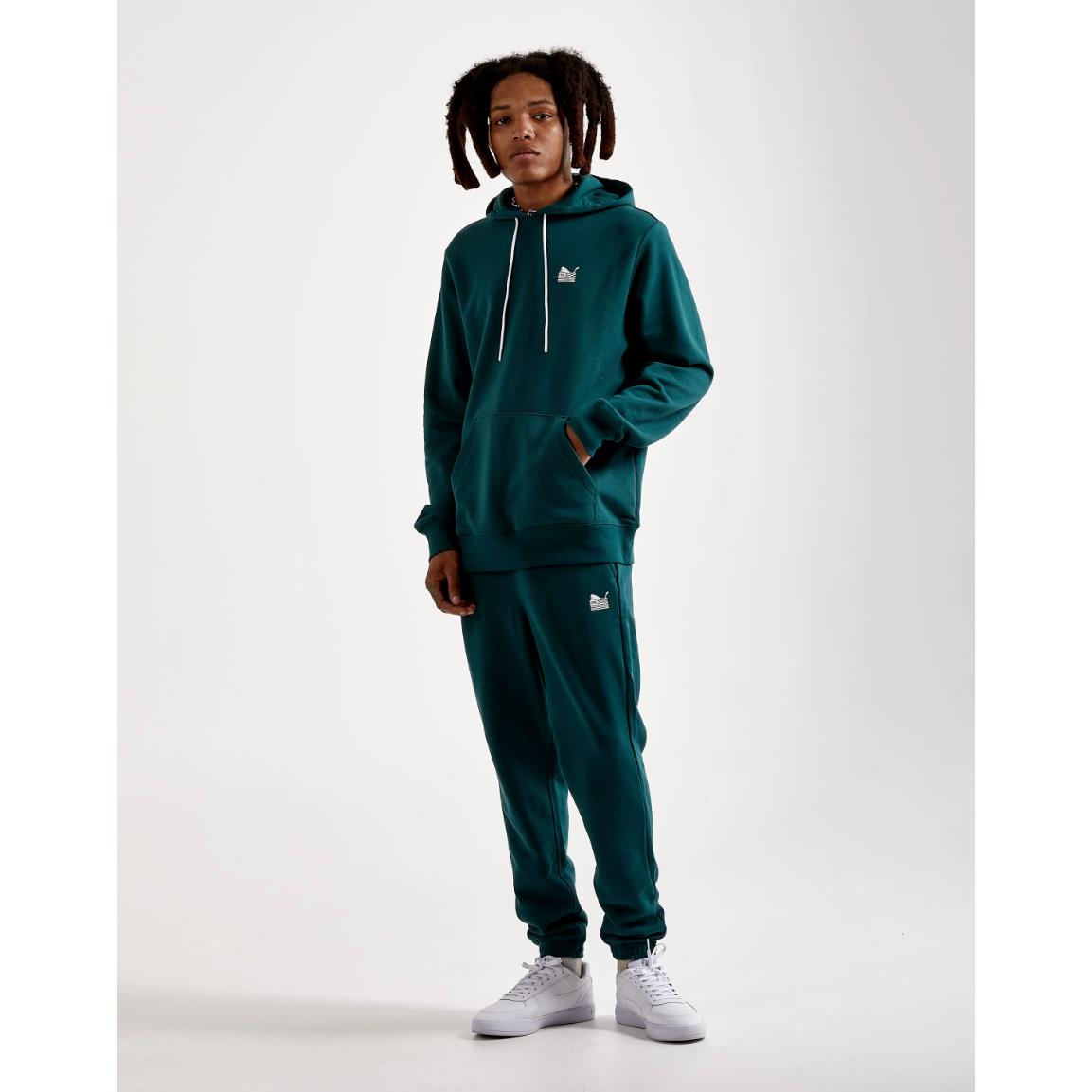 Puma Nipsey Tmc Everyday Hussle Hoodie Joggers Men 2XL Xxl Green 2 Piece Set