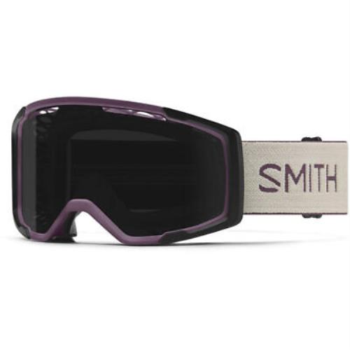 Smith Optics Rhythm Mtb Chromapop Goggles Amethyst/bone Chromapop Sun Black - Black