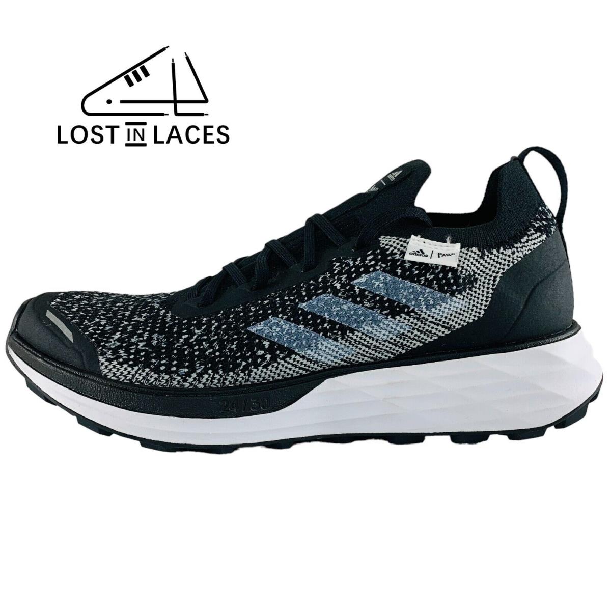 Adidas Terrex Two Parley AP Black White Trail Running Shoes Women`s Sizes