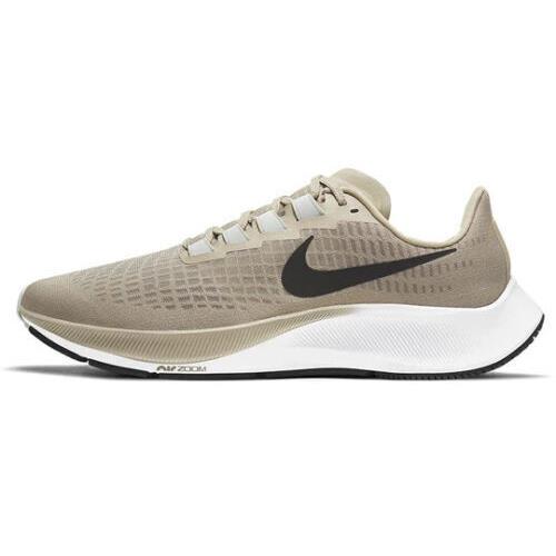 Nike Air Zoom Pegasus 37 BQ9646-200 Men`s Stone/ White Running Sneaker Shoes - Stone