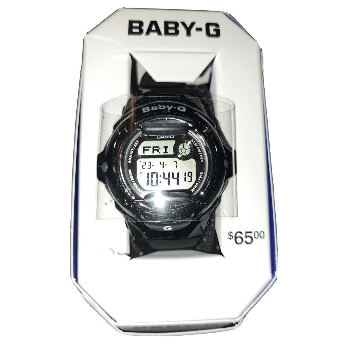 Women`s Digital Black Strap Casio Baby G Watch BG169R-1MTN