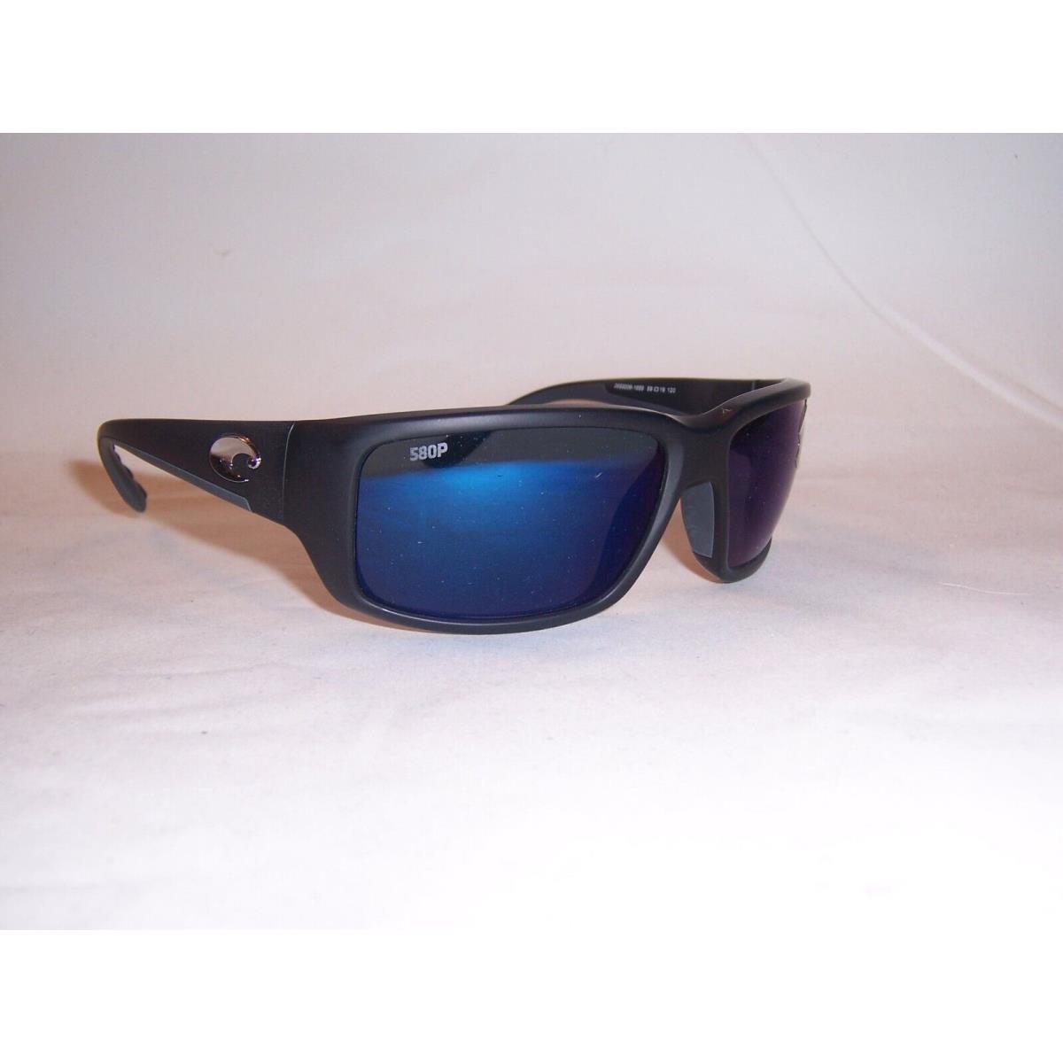 Costa Del Mar Fantail Sunglasses Black/blue Mirror 580P Polarized