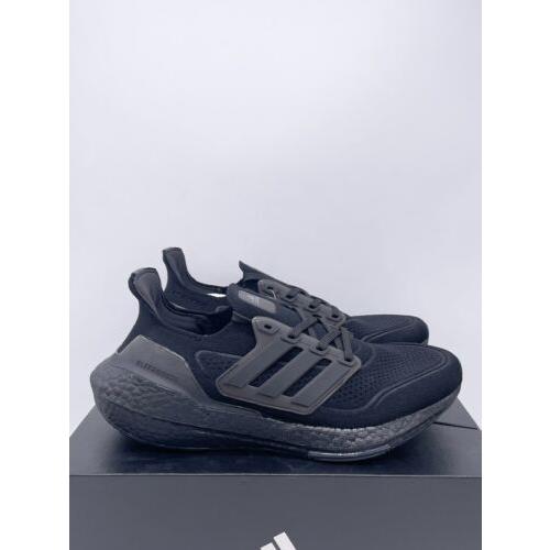 Nike Adidas Ultraboost 21 Athletic Triple Black Running Shoes FY0306 Mens Size 8