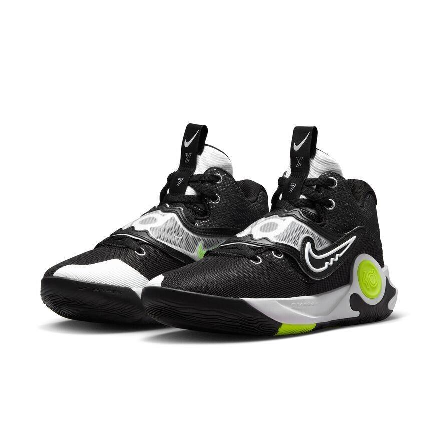 Nike KD Trey 5 X DD9538-007 Men Black/volt White Basketball Shoes Size 9.5 ER628 - Black/Volt White