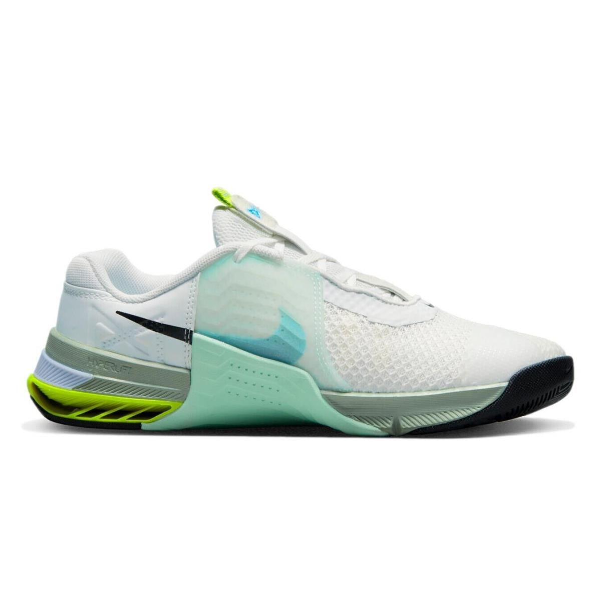 Size 10 - Nike Women`s Metcon 7 Training Shoes `white Seafoam` CZ8280-100 - White