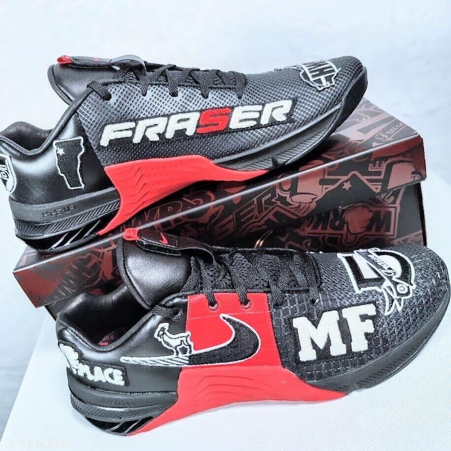 Nike Metcon 8 SP Men`s US 13 Black White Red Retro Crossfit M Fraser Collab Prem