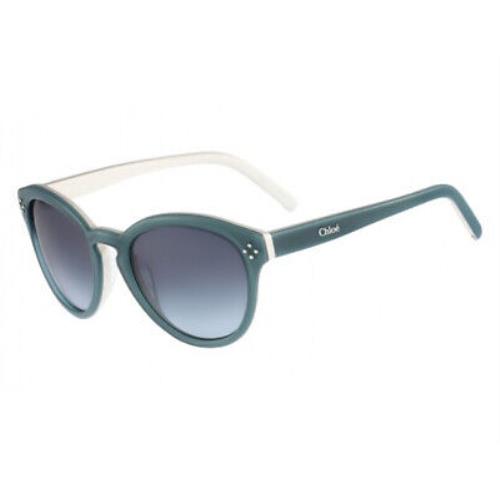 Chloé Chloe CE630S 442 Aqua White / Gray Gradient Sunglasses