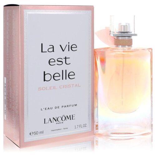 La Vie Est Belle Soleil Cristal Perfume By Lancome Edp Spray 1.7oz/50ml Women