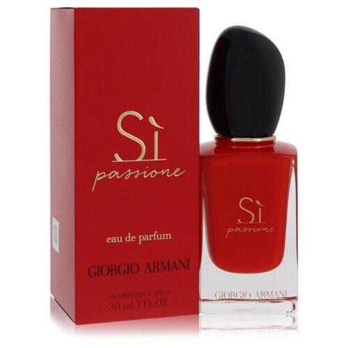 Armani Si Passione Perfume By Giorgio Armani Eau De Parfum Spray 1oz/30ml Women