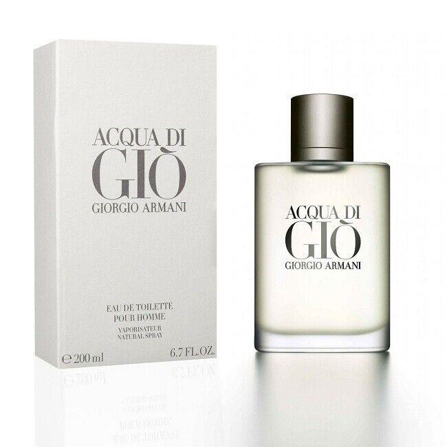 Acqua Di Gio by Giorgio Armani 6.7 oz / 200 ml Eau De Toilette Men Cologne Spray