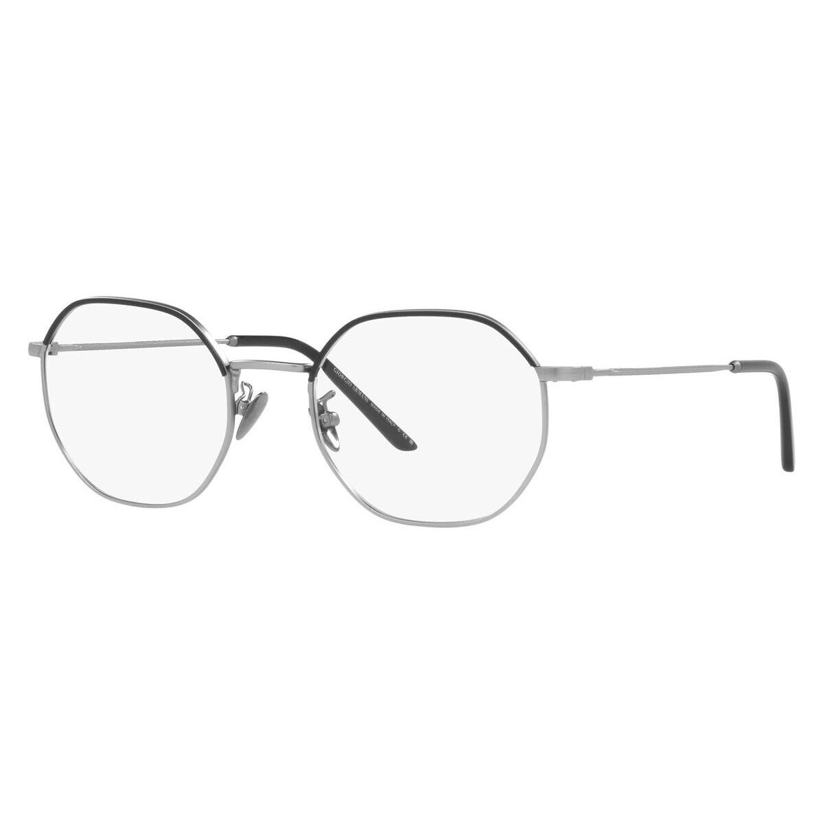 Giorgio Armani AR5130J Eyeglasses Matte Gunmetal/black 52mm