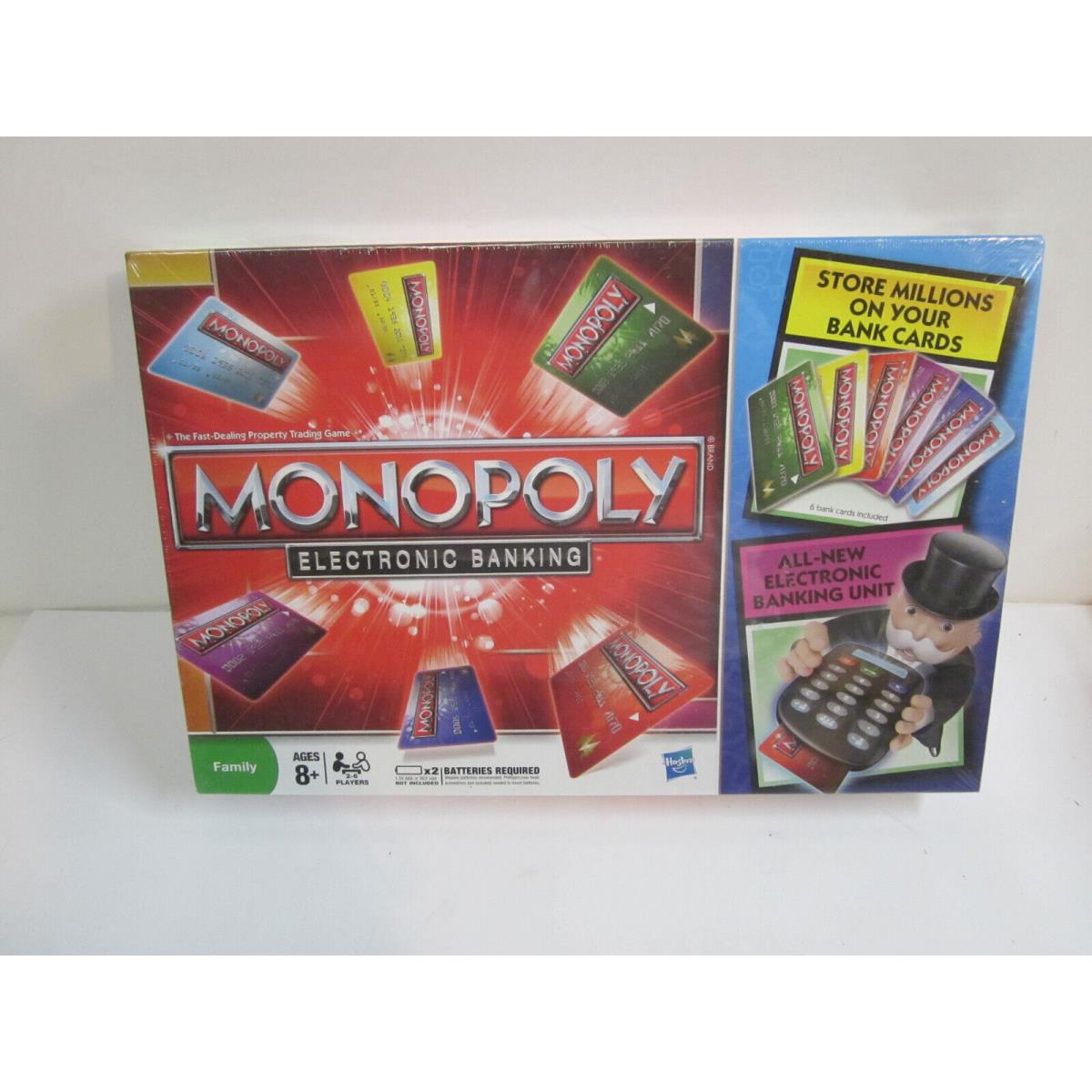 Monopoly Electronic Banking Edition Board Game Hasbro 2011