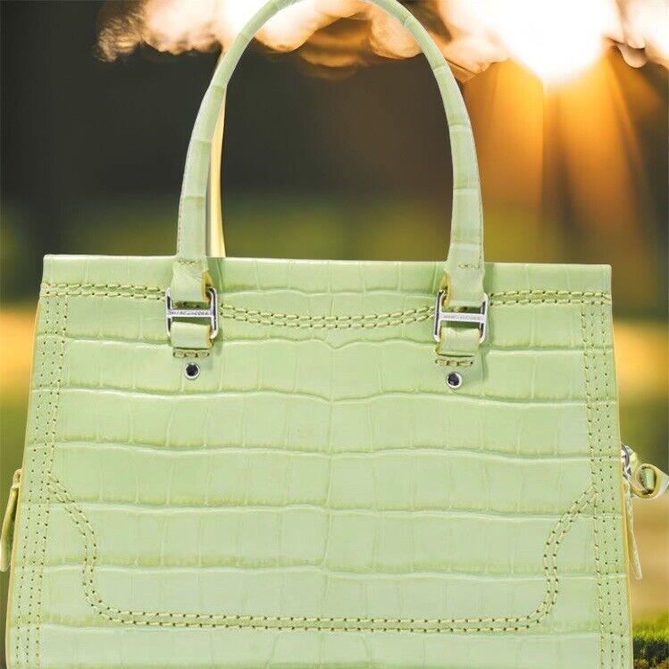 Marc Jacobs Mini Cruiser Satchel In Prickly Pear Chartreuse Crossbody